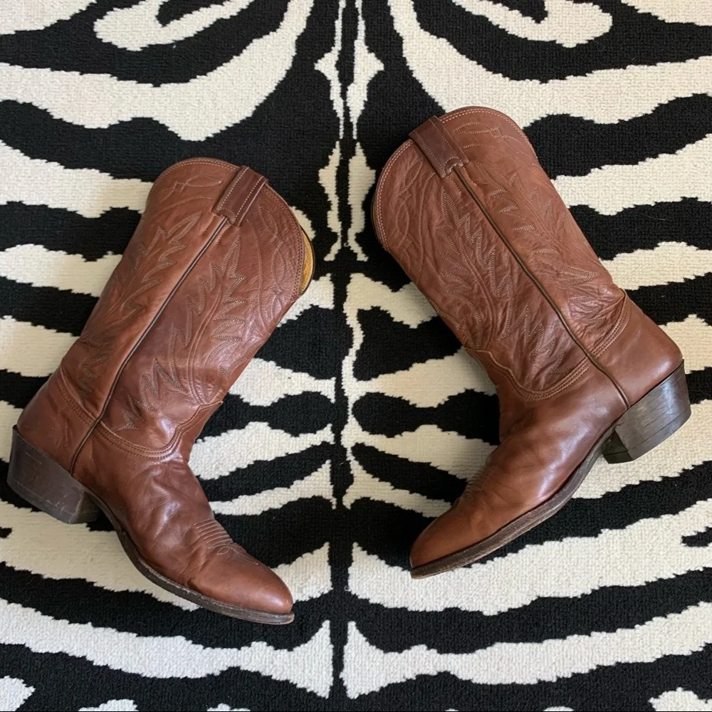Nocona Cowboy Western Boots Men’s Size 9 Women’s Size 10.5 - Picture 3 of 14